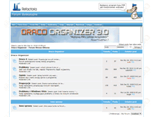 Tablet Screenshot of forum.dracosoftware.pl